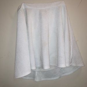 White Skater Skirt